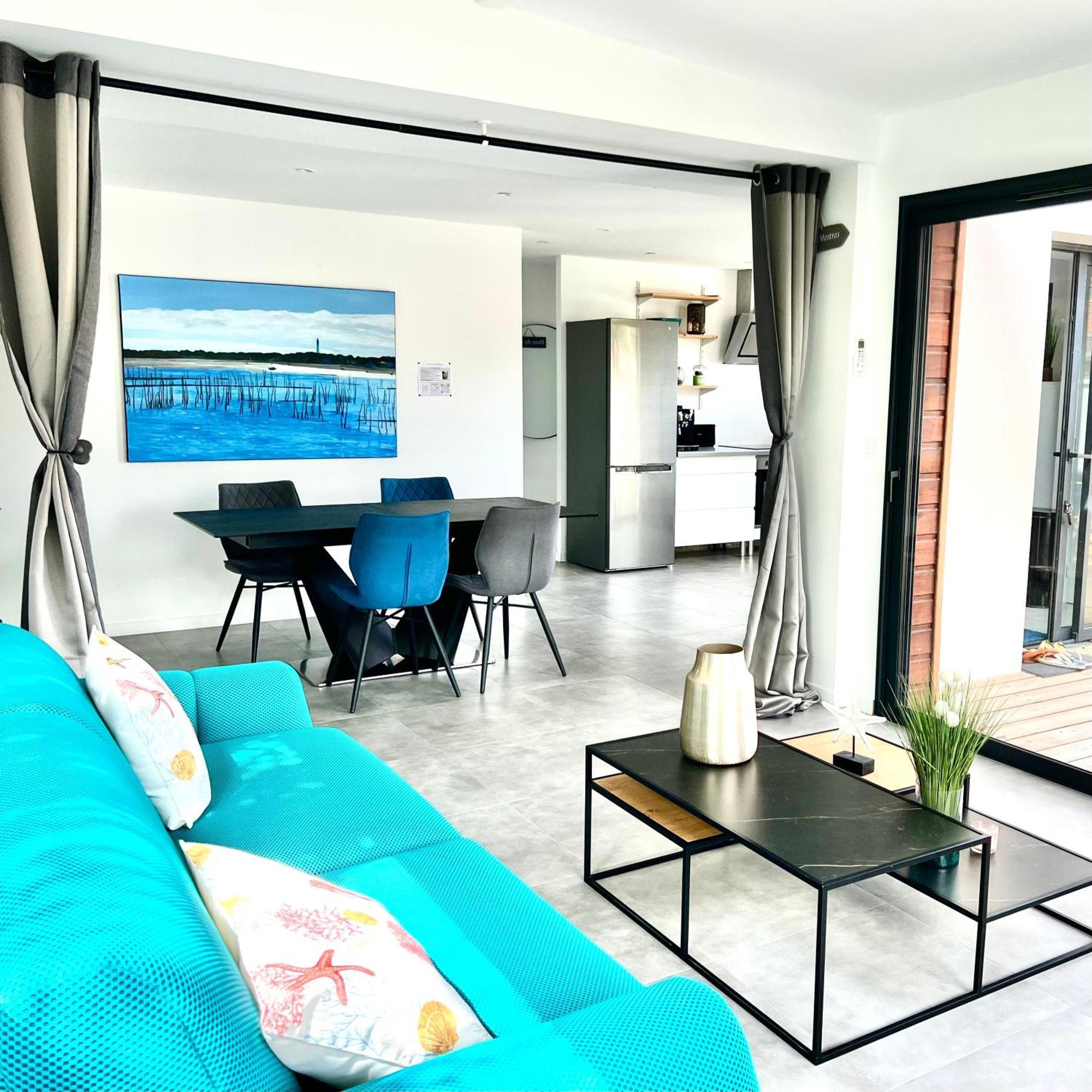 La Villa Canopee - Piscine Chauffee-Fibre-Clim-Jacuzzi Гюжан-Местрас Экстерьер фото
